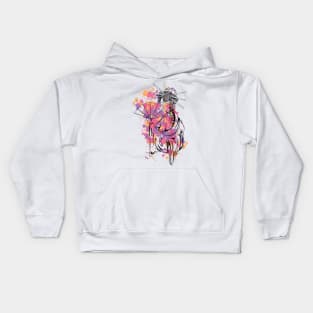 Oriental Girl Kids Hoodie